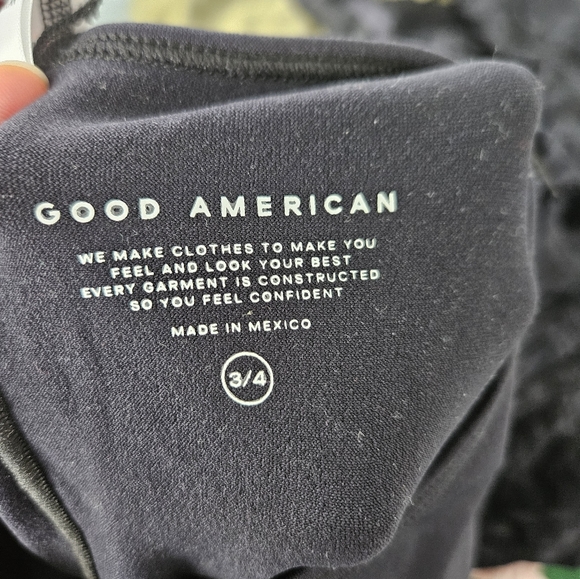 Good American Black Tee - size 3/4 - Picture 4 of 5